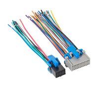 RED WOLF Car OE Radio Wire Harness Female Plug 2002-2007 GM GMC Sierra Chevy Silverado Buick Cadillac Pontiac Replace Factory Stereo Wiring Cable Connector, Not for Add Aftermarket Radio