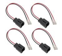 RED WOLF Car Speaker Adaptor, Pack of 4, Speaker Wiring Harness Adapter Compatible with Citroen Berlingo C3 C4 C5 Peugeot 206 308 Partner Expert Door Speaker Front and Rear, XCCP01-2167