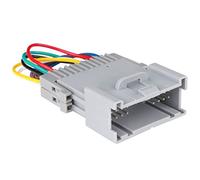 RED WOLF Factory Amplifier Crossover Bypass Jumper Integration Wire Harness Adapter for Chevy Monte Carlo Impala Suburban GMC Yukon 2000-2005 Non Bose Infinity System