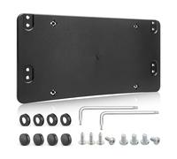 RED WOLF - Rear License Plate Holder for Mercedes-Benz 2008-2023 Replace for Rear Bumper, Car Tag Holder Frame, OE Replacement 1698170211 A0008101711 with Screws