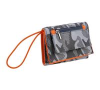RED X Boys Teenagers Nylon Camouflage Sports Wallet Secure Strap (Grey)