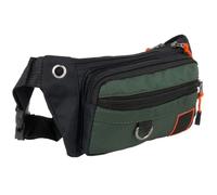 RED X Unisex Polyester Orange Detail Bum Bag Waist Bag -Green