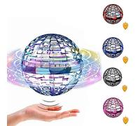 (Red X1) 2 Pack Pro Hover Ball Flying Ball Led Spinner Ball Flying Orb Toy -sz4