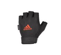 (Red, XL) Adidas Adjustable Essential Gloves Weight Lifting Fitness Training Gym Workout