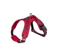 ,Red,XL, No-Pull Dog Harness Reflective Vest, Adjustable No-Choke Harness with Control Handle, Soft Padded Air Mesh, Anti-Escape, Car Safety Belt Compatible, Walking and Trainin