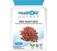 Red Yeast Rice 600mg, 120 Capsules, 4 Months Supply, Cholesterol Support