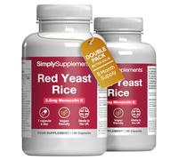 Red Yeast Rice Extract | Monacolin K | 240 Capsules | 8 Months’ Supply