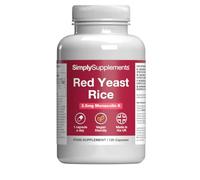 Red Yeast Rice | Traditional Fermented Extract | One-a-Day Capsule | Vegan & Vegetarian Friendly | 120 Capsules = 4 Months’ Supply | GMP-Certified & UK-Made