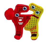 Red Yellow 67 Collectible Stuffed Animal Weird Stuff Meme for Fans