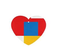 Red yellow and blue color scheme Car Air Freshener - 4pc Scented Diffuser Set, Long-Lasting Fragrance for Car, Home & Closet