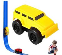 (Red+Yellow+blue) Yearpilrim Magnetic Wall Climbing Toy Cars, Magnetic Wall Climbing Toy Car, Anti-Gravity Walls Climbings Magnetics Track Toys Car, Cars That Drive on Walls and Ceilin-7 * 4 * 4cmg