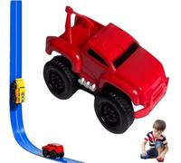 (Red+Yellow+blue) Yearpilrim Magnetic Wall Climbing Toy Cars, Magnetic Wall Climbing Toy Car, Anti-Gravity Walls Climbings Magnetics Track Toys Car, Cars That Drive on Walls and Ceilin-7 * 4 * 4cmg