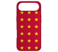 Red Yellow Grid Star Line Stripe China Flag Peking Pattern Case for iPhone Air