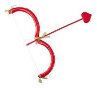 (red1) Cupid Bow Arrow Set-valentines Day Red Cupid Costume Cosplay Accessories Photo Props Halloween Party Performances Supplies For Adults Kids