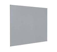 Red17 Frameless Notice Boards - Felt Fabric - 2400mm x 1200mm - Grey