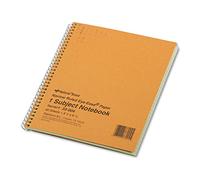 RED33004 - Wirebound 1-Subject Green Tint Notebook w/Narrow Rule by National