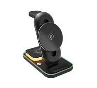 RED5 Adjustable Height Wireless Magnetic 3-in-1 Charging Station & Night Light