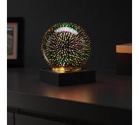Red5 Colour Changing Fibre Ball Table Lamp