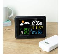 RED5 Premium All In One LED Indoor Weather Station with External Monitor Sensor