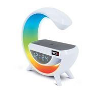 RED5 Light Up Wireless Charging Alarm Clock Bluetooth TWS Speaker Bedside Dock