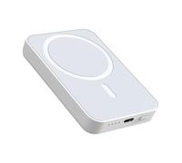 RED5 Magnetic 5000mAh Power Bank with Wireless Charging and USB Type-C Wireless | Type C Compatible | Magnetic
