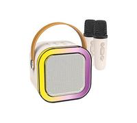 Red5 Mini Karaoke Kit Fun-Packed Singing Adventure with Wireless Mics and Led Lights