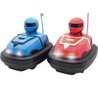 RED5 Remote Control Bumper Cars Two Pack with Ejecting Drivers Dodgem RC Toy Set