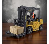 Menkind RED5 Remote-Control Forklift Truck 1:24 Scale Featuring 11 Functions in Black Menkind Black