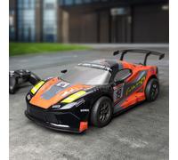 RED5 Remote Control Street Racer Car 1:8 Scale Menkind Orange One Size