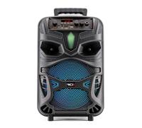 RED5 Wireless Karaoke Speaker with Microphone and LED Colour Changing Lights