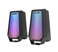 RED5 Zeta Light Up Colour Changing Wired Gaming Speakers USB Powered 3.5 mm Jack