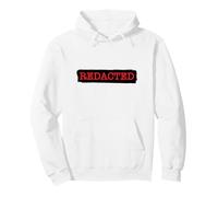 REDACTED - block out text secret document political sarcasm Pullover Hoodie