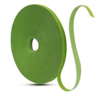 Redamancy 25m Plant Ties, 10mm Green Garden Plant Tape, Self Adhesive Ties Reusable and Adjustable, Plant Supports for Garden Climbing Plant Wrap Tape Cable Organiser(Grass Green)