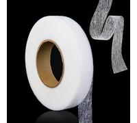 Redamancy 64 Metres Wonder Hemming Tape Web, 70 Yards Hem Tape Iron, 2cm Wide No Sewing Iron on Tape Roll Fabric Fusing Tape for Splicing Fabrics, Trousers, Curtains, Clothes