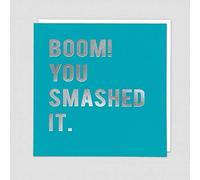 Redback Cards Modern Funny Greetings Card Cloud Nine Range - You Smashed It