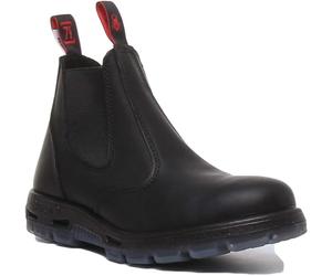 Redback Chelsea UBBK Mens Work Easy Escape Bobcat Boots Black Non Safety