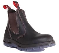 REDBACK UBOK stout brown leather non-safety soft toe dealer boot