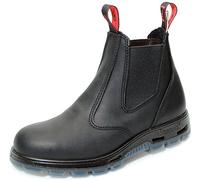 Redback USBBK Chelsea Boots Black with Steel Toe Cap from Australia (UK size 7.5)