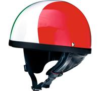 Redbike RB-510 Italia Jet Helmet, white/green/red, size XL (61/62)