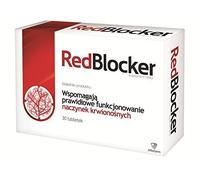 REDBLOCKER - 30 Tablets - a Dietary Supplement Ingredients Support: The Proper Functioning of Blood Vessels - The Production of Collagen