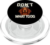 Redbone Coonhound Dog Lover Design PopSockets PopGrip for MagSafe