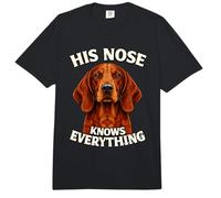 Redbone Coonhound Scent Hound Dog Lover Design Comfort Colors Adult Heavyweight T-Shirt