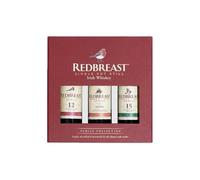 Redbreast Whiskey Gift Set Minis, 12YO, 15YO & Lustau Edition, 3x5cl | Irish, Single Pot Still Distillation, Gold Medal Winning, Gift Set for Special Occasions