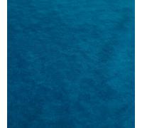 Redbrick Mill Fabrics Flame Retardant Matt Plain Cotton Effect Velvet Upholstery Quality Fabrics in Azure Blue Colour (1 Metre)
