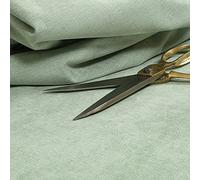 Redbrick Mill Fabrics Flat Weave Matt Finish Chenille Upholstery Fabric for Sofas Chairs Furniture Flame Treated Fabric, Aqua Green (10cm x 8cm Sample)