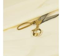 Redbrick Mill Fabrics Quality Ivory Cream Blackout Curtain Lining Fabric 3-Pass Material, Per Metre UK, 54 Inches (135cm) Roll