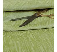 Redbrick Mill Fabrics Quality Soft Textured Light Green Velvet Upholstery Curtains Furnishing Fabric by The Metre, 135cm Width (Per Metre)