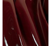 Redbrick Mill Fabrics Smooth Faux Leather Gloss Finish Plain Burgundy Colour Vinyl Upholstery Fabric (10cm x 8cm Sample)