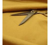 Redbrick Mill Fabrics Soft Designer Embossed Textured Pattern Gold Velvet Fabric for Upholstery Curtains Sofas Interior Furnishing Fabric (10cm x 8cm Sample)