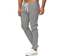 Redbridge Jeans Men's Scacchi Jogger Chino Pants Casual Pants Checked Joggers